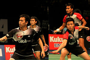 Mohammad Ahsan, Hendra Setiawan, Tontowi Ahmad, Liliyana Natsir,