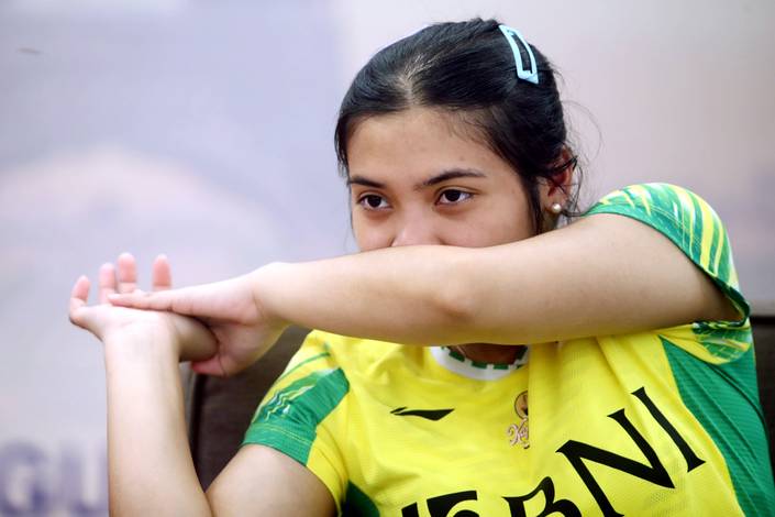Gregoria Mariska Tunjung (Djarum Badminton) Gregoria Mariska Tunjung (Djarum Badminton)