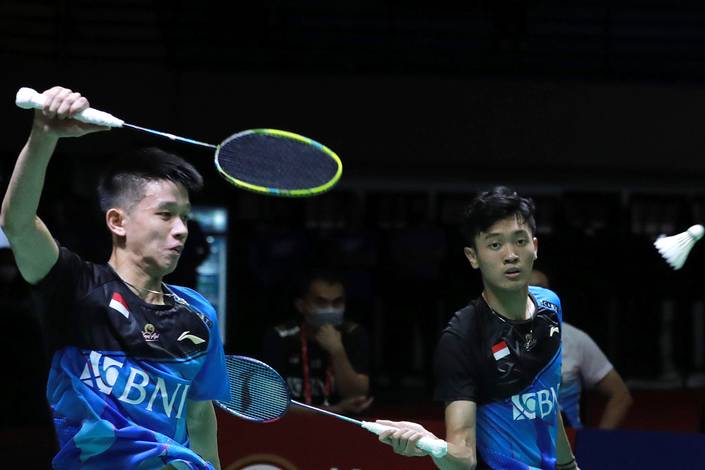 Raymond Indra/Daniel Edgar Marvino (Djarum Badminton) Raymond Indra/Daniel Edgar Marvino (Djarum Badminton)