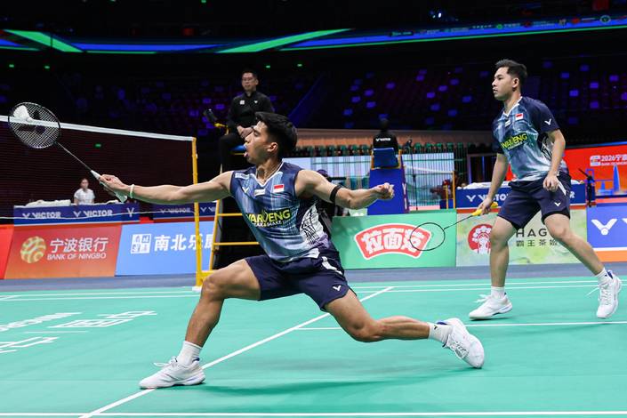 Sabar Karyaman Gutama/Moh Reza Pahlevi Isfahani (Humas PP PBSI)