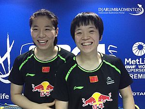 Jia Yifan bersama Chen Qingchen