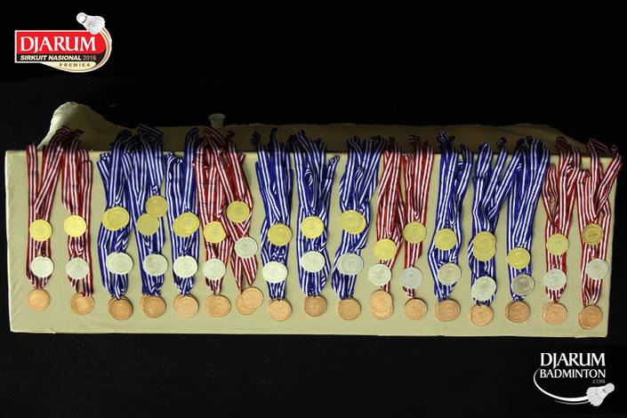 Medali Para Juara Djarum Sirkuit Nasional