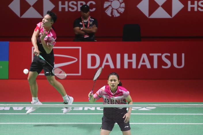 Rinov Rivaldy/Pitha Haningtyas Mentari (Djarum Badminton) Rinov Rivaldy/Pitha Haningtyas Mentari (Djarum Badminton)