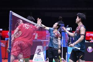 Cheng Xing/Zhang Chi & Verrell Yustin Mulia/Lisa Ayu Kusumawati (Humas PP PBSI)