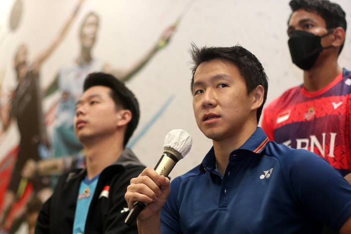 Kevin Sanjaya Sukamuljo & Marcus Fernaldi Gideon (Humas PP PBSI)