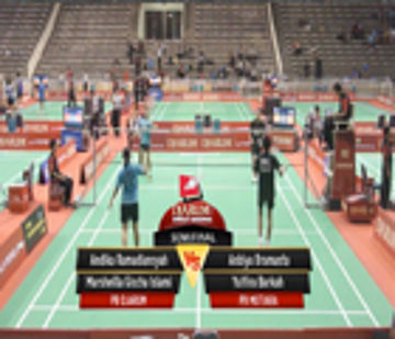 Andika R. / Marsheilla Gischa Islami (PB DJARUM) VS Anbiya B. / Yulfira Barkah (PB MUTIARA)