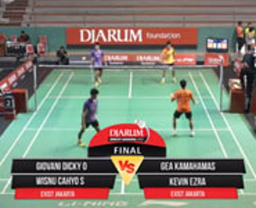 Giovani D/Wisnu C (Exist Jakarta) VS Gea K/Kevin E (Exist Jakarta)