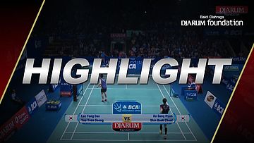 Lee Yong Dae/Yoo Yeon Seong (Korea) VS Ko Sung Hyun/Shin Baek Cheol (Korea)