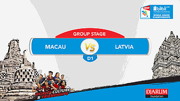 BLIBLI.COM WJC 2017 | GROUP STAGE - E | MS | Pui (MAC) vs Bedritis (LAT)
