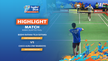 Highlight Match Day 4 - Bodhi Ratana Teja Gotama (Exist BC) vs Chico Aura Dwi Wardoyo (Exist BC)