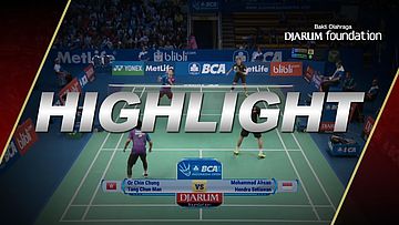 Mohammad Ahsan/Hendra Setiawan (Indonesia) VS Or Chin Chung/Tang Chun Man (Hongkong)