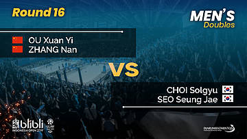 Round 16 | WD | CHOI / SEO (KOR) vs OU Xuan Yi / ZHANG (CHN) | Blibli Indonesia Open 2019