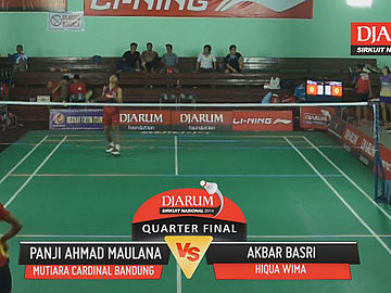 Panji Ahmad Maulana (PB MUTIARA CARDINAL BANDUNG) VS Akbar Basri (PB HIQUA WIMA)