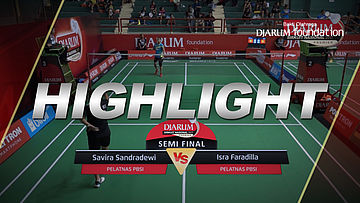 Savira Sandradewi (Pelatnas PBSI) VS Isra Faradilla (PELATNAS PBSI)