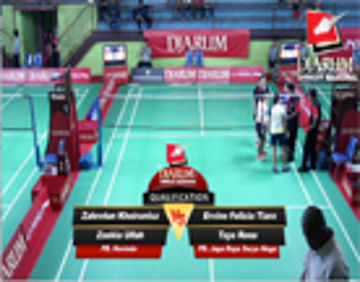 Zahrotun Khoirunisa/Zakia Ulfah (PB HEVINDO) VS Ervine Felicia Tiara/Tays Rona (PB. JAYA RAYA SURYANAGA)