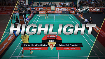 Wisnu Yuli Prasetyo (Djarum Kudus) VS Shesar Hiren Rhustavito (Djarum Kudus)