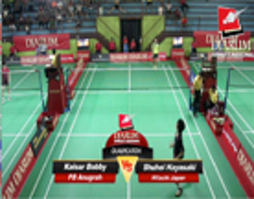 Kaisar Bobby (PB ANUGRAH) VS Shuhei Hayakasi (HITACHI JAPAN)