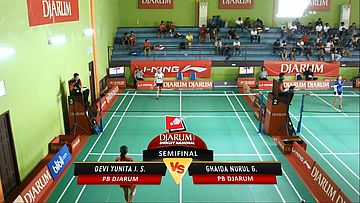 Devi Yunita I. S. (PB DJARUM) VS Ghaida Nurul G. (PB DJARUM)