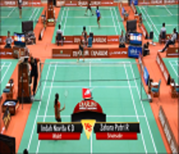 Indah Novita Kartika D (Walet) VS Zahara Putri R (Smansade) 