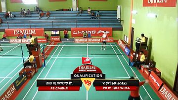 Kho Henrikho W. (PB DJARUM) VS Rizky Antasari (PB HI-QUA WIMA)
