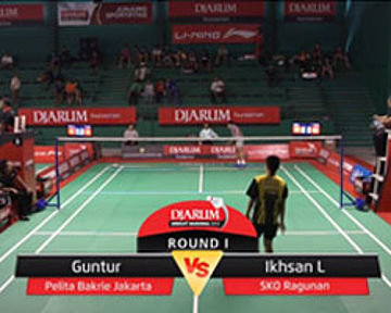 Guntur (Pelita Bakrie) VS Ikhsan L (SKO Ragunan)