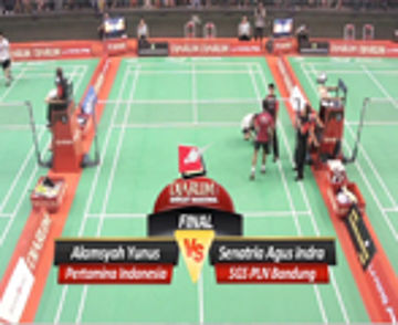 Alamsyah Yunus (PERTAMINA INDONESIA) VS Senatria Agus Indra (SGS PLN Bandung)