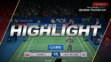 Anders Antonsen (DEN) VS Chou Tien Chen (TPE)