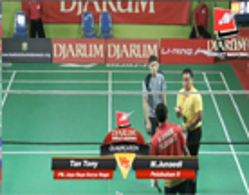 Tan Tony (PB JAYA RAYA SURYA NAGA) VS M.Junaedi (PELABUHAN II) 