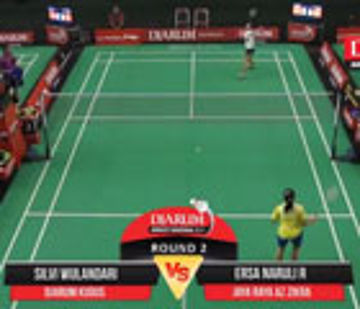 Ersa Narulia R (Jaya Raya Az Zikra) VS Silvi Wulandari (Djarum Kudus)