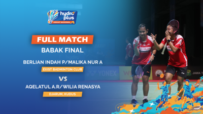 Final Match Ganda Remaja Putri Berlian...