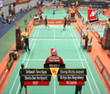 Sellawati Tanurijaya / Shinta Dwi Herliyanti (EXIST) VS Chintia Rhizta Andreti / Ristya Ayu Nugraheny (PB DJARUM)