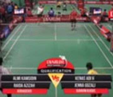 Almi Kamsidin/Raida Azizah (PB Kudadisko) VS Kenas Adi Haryanto/Jenna Gozali (PB Djarum Kudus) 