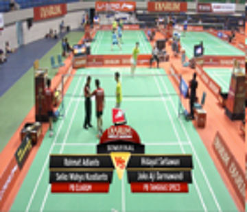 Rahmat Adianto / Seiko Wahyu K. (PB DJARUM) VS Hidayat Setiawan / Joko Aji D. (TANGKAS SPECS)