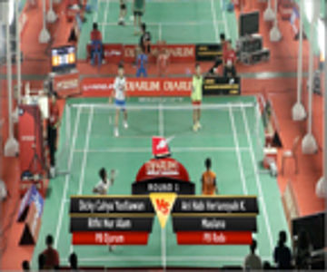 Dicky Cahya Yustiawan / Rifki Nur Alam (PB DJARUM) VS Ari Habi Heriansyah K Maulana (PB RADA) 