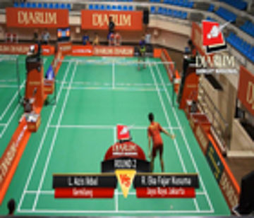 L. Azis Ikbal (Gemilang) vs R. Eka Fajar Kusuma (Jaya Raya Jakarta)
