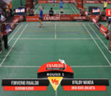 Ifaldy Nanda K (PPLP Jateng) VS Forverio Rivaldo (Djarum Kudus)