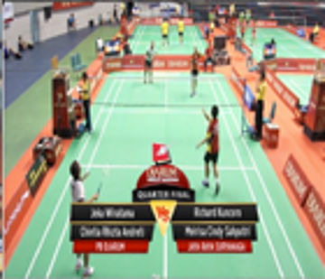 Jeka Wiratama / Chintia R.A. (PB DJARUM) VS Richard Kuncoro / Meirisa C.S. (JAYA RAYA SURYANAGA)