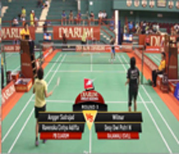Angger Sudrajad / Ravenska Cintya Adifta (PB DJARUM) VS Wilmar / Desy Dwi Putri N (RAJAWALI ISVILL)