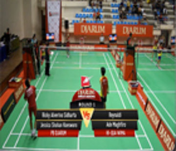 Ricky Alverino Sidharta / Jessica Shohan Koesworo (PB DJARUM) VS Reynaldi / Ade Maghfiro (HI-QUA WINA)
