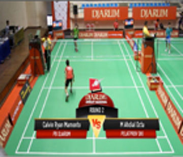 Calvin Ryan Mamonto (PB DJARUM) VS M Ahdial Octa (PELATPROV DKI JAKARTA)