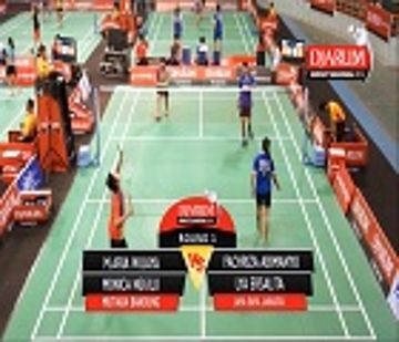 M Aria Wijaya/Monica Nggilu (MUTIARA BANDUNG) VS Fachriza Abimanyu/Lya Ersalita (JAYA RAYA JAKARTA) 