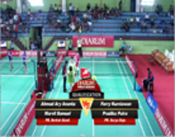 Ahmad Ary Ananta/Marvil Samuel (PB.BERKAT ABADI) VS Ferry Kurniawan/Pradika Putra (PB.SURYA BAJA)