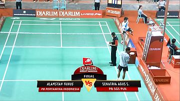 Alamsyah Yunus (PB PERTAMINA INDONESIA) VS Senatria Agus S (PB SGS PLN)