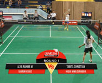 Alya Rahma (Djarum Kudus) VS Tabita Christian (Hiqua Wima Surabaya)