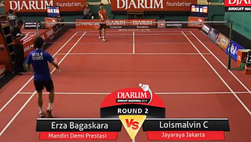 Erza Bagaskara (MANDIRI DEMI PRESTASI) VS Loismalvin Christian (JAYA RAYA JAKARTA)