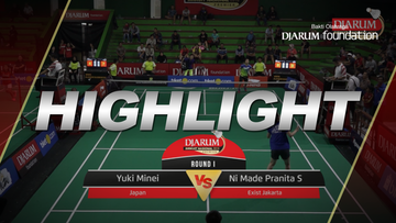 Yuki Minei (Japan) VS Ni Made Pranita Sulistya Devi (Exist Jakarta)
