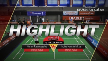 Nurani Ratu Azzahra (Djarum Kudus) VS Nandini Putri Arumni (Djarum Kudus)