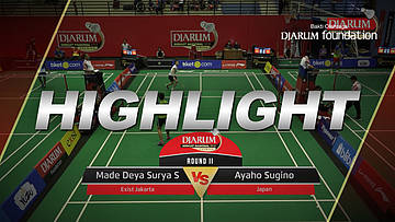 Made Deya Surya Saraswati (Exist Jakarta) VS Ayaho Sugino (Japan)