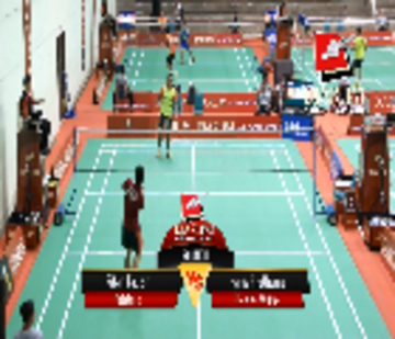 Rifan Fauzin (Pelatnas) VS Haris Prathama (Chandra Wijaya) 