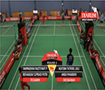Rahmadhani H.P. / Rofahadah S.P. (PB DJARUM) VS Aghisna Fatkhul L. / Anggi Maharani (SKO RAGUNAN) 